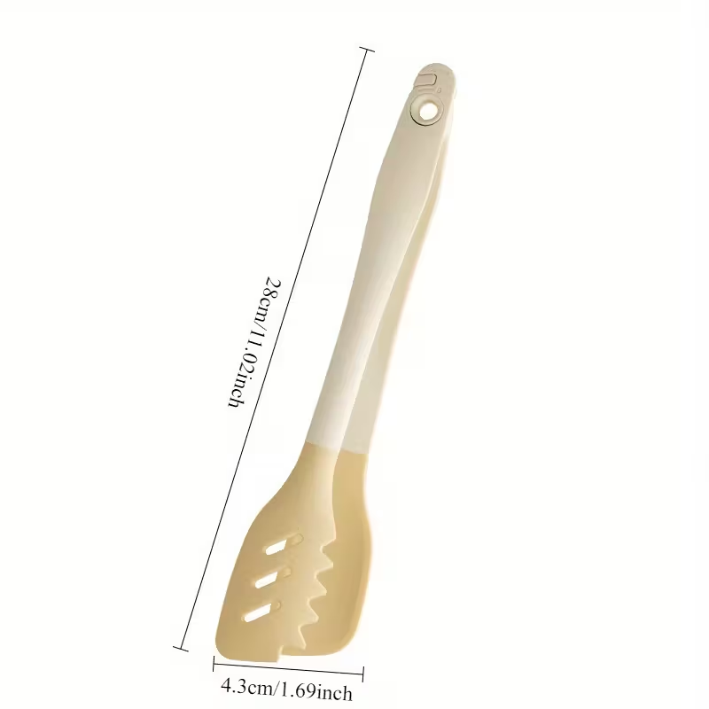 Silicone Clip, Detachable Kitchen Grilling Tongs, Steak Flipping Tongs, Heat-Resistant, High-Temperature Three-In-One Tongs, And Noodle Clip