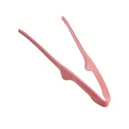 1pc Multifunctional Silicone Non-slip BBQ Food Tongs Bread Tongs Self-standing Tongs Kitchen Tools BBQ Accessories