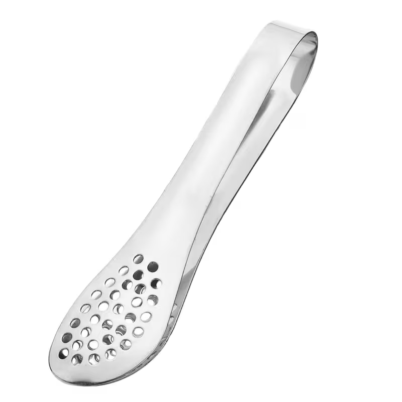 1pc Heavy-Duty Thickened 304 Stainless Steel Food Clip - Thickened Suitable for Restaurants, Kitchens, BBQ, Bread & Pastry Holders, Rustproof Non-Slip Clamp for Bakeries, Catering, Picnic, Bread Tongs (Easy to Clean)