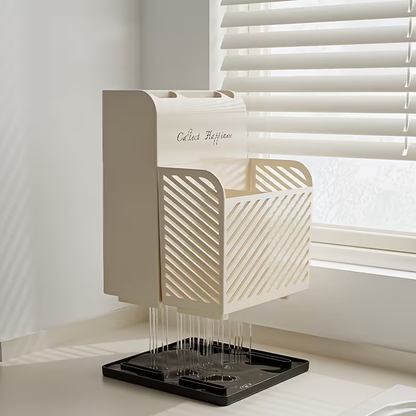 1pc Kitchen Combination Knife Block Knife Fork Chopstick Cage Storage Rack Easy to Clean Spoon Tableware Storage Box Home Kitchen Knife Storage