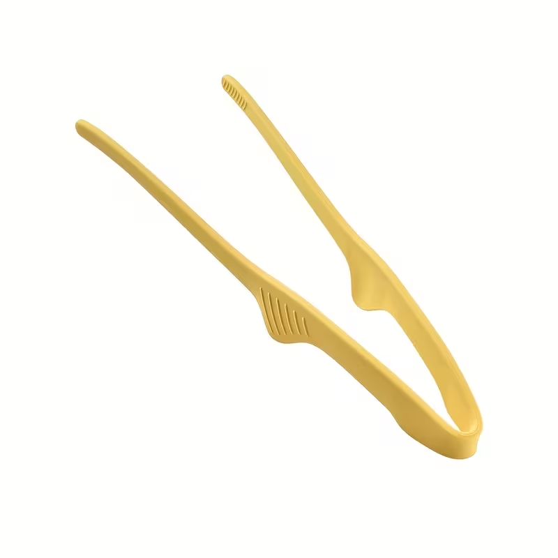 1pc Multifunctional Silicone Non-slip BBQ Food Tongs Bread Tongs Self-standing Tongs Kitchen Tools BBQ Accessories